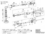 Bosch 0 601 319 015  Angle Grinder 110 V / Eu Spare Parts